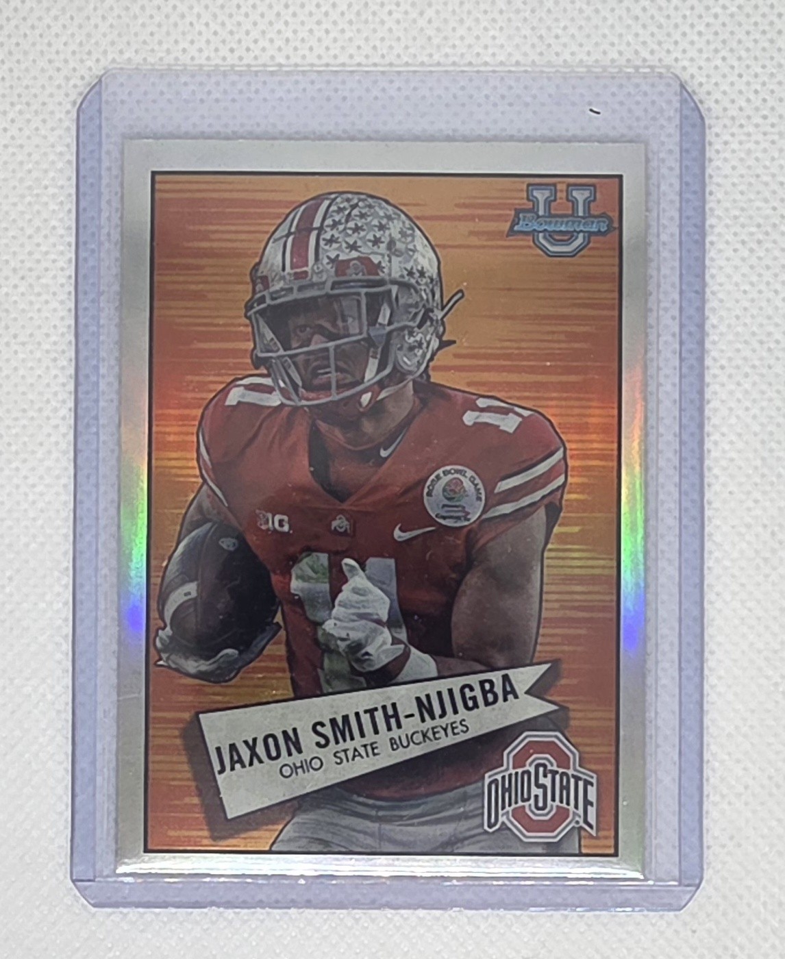 2022 Bowman University Chrome - 1952 Bowman Jaxon Smith-Njigba #52BF-11 (RC)