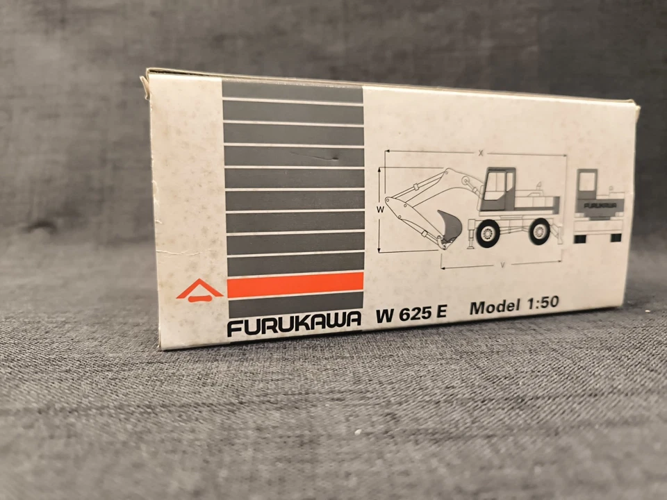 1:50 Conrad 2818 Furukawa W 625 E Radlader Tiefenlöffel Neu In Der OVP Kein Nzg - Bild 2 von 4