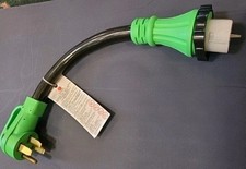 4 Prong 50 Amp Male To 30 Amp Female Adapter Cord Twist Lock...