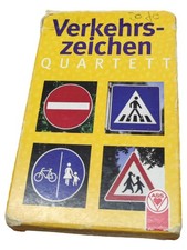 ASS Verkehrszeichen Quartett Kartenspiel Kinder Lernspiel