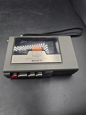 Vintage SONY TCM-131 Portable Cassette-Corder Tape Player -- UNTESTED