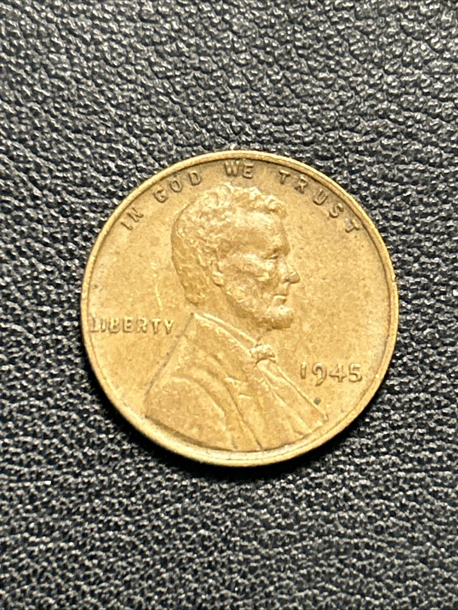 U.S. Mint 1945 Year Lincoln Wheat US Small Cents (1909-1958) for