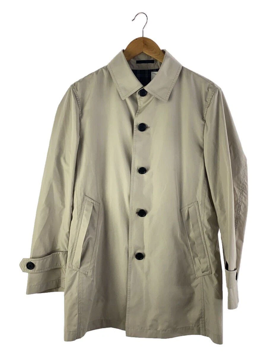 Trench coat BURBERRY BLACK LABEL M poliestere beige tinta unita D1A30 706 42