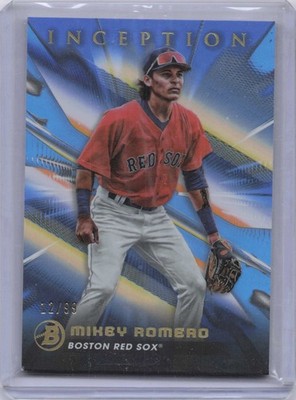 2023 Bowman Inception Mikey Romero #50 Blue Foil #12/99