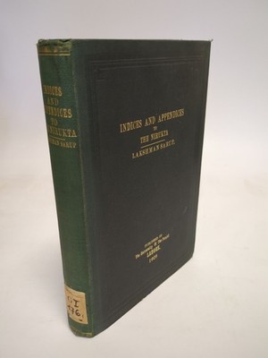 Indices and Appendices To The Nirukta With an Introduction Sarup, Lakshman: