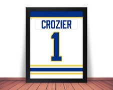 Framed ROGER CROZIER Buffalo Sabres comparable Photo Picture 8x10 or 11x14 JZ