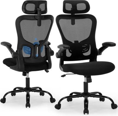 Office Chair Ergonomic Desk Chair High Back Mesh Computer Chair with Adjustable