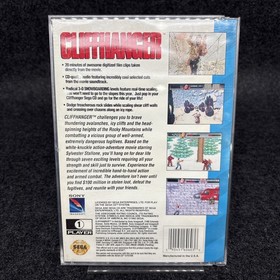 Cliffhanger (Sega CD) - Authentic CIB Acceptable Condition