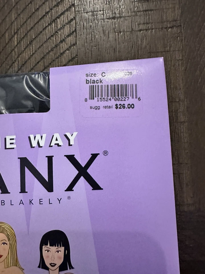 Meia-calça Spanx All The Way Super Control preta tamanho C - Imagem 2 de 4