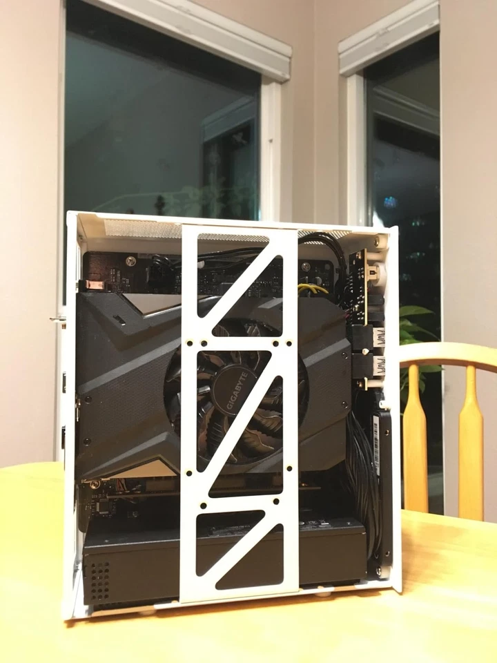 M100 Mini-Desktop-Gehäuse, 4,3 l, passend für Flex-Netzteil, ITX-Motherboard - Bild 4 von 4