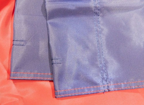 2.5 x 4 North Carolina 2.5'x4' Nylon 300D Embroidered Double Sided Sleeve - Picture 5 of 12