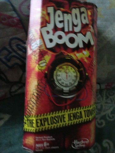 Hasbro Gaming Jenga Boom The Explosive Jenga Tower Juego Usado - Imagen 6 de 10