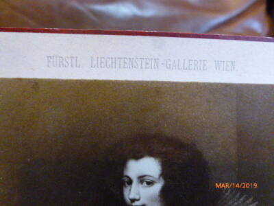 CABINET CARD ANTIQUE 1800's DYCK MARIA LOUISE VON TASSIS