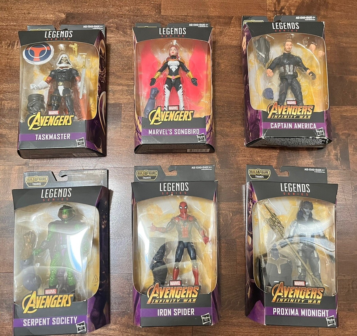Thanos Marvel Legends Infinity War Build A Figure Set