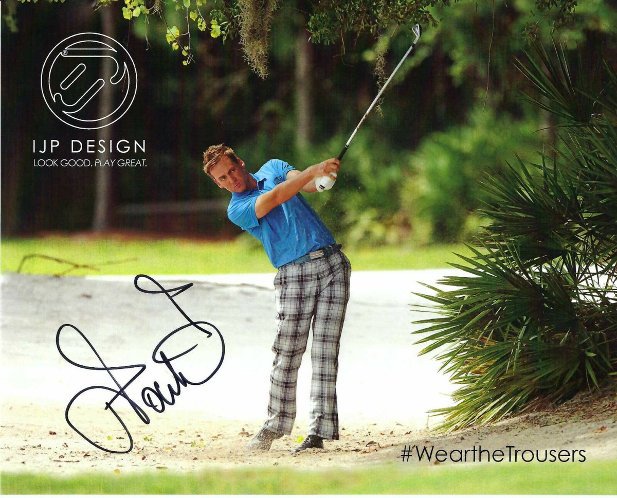 Ian Poulter Hand Signed 8x10 Promo Photo PGA Autograph Golf IJP