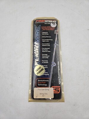 FirstString Flightwire Premium Bow Strings Two Cam String Only 60''
