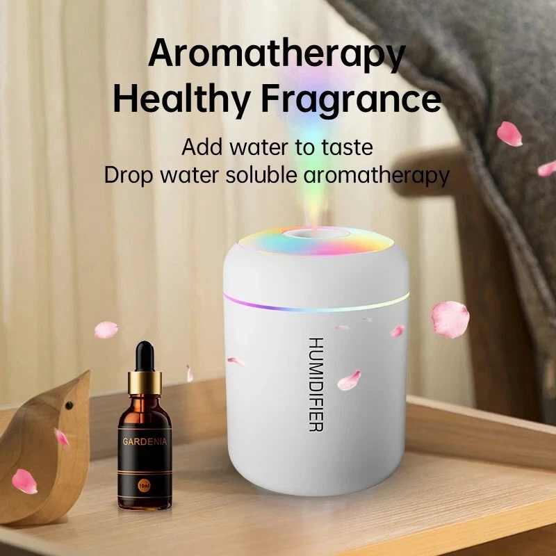 180ML Mini Air Humidifier USB Electric Aroma Diffuser Purifier Aromatherapy Mist - Image 3 of 4