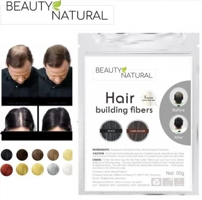 Microfibre di cheratina MAXI FORMATO 100gr anti diradamento capelli ricarica