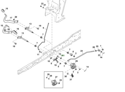 Craftsman gt6000 drive belt diagram