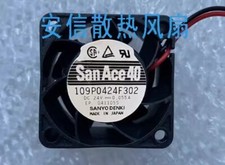 Sanyo 109P0424F302 DC24V 0.055A 2-Wire Inverter Cooling Fan