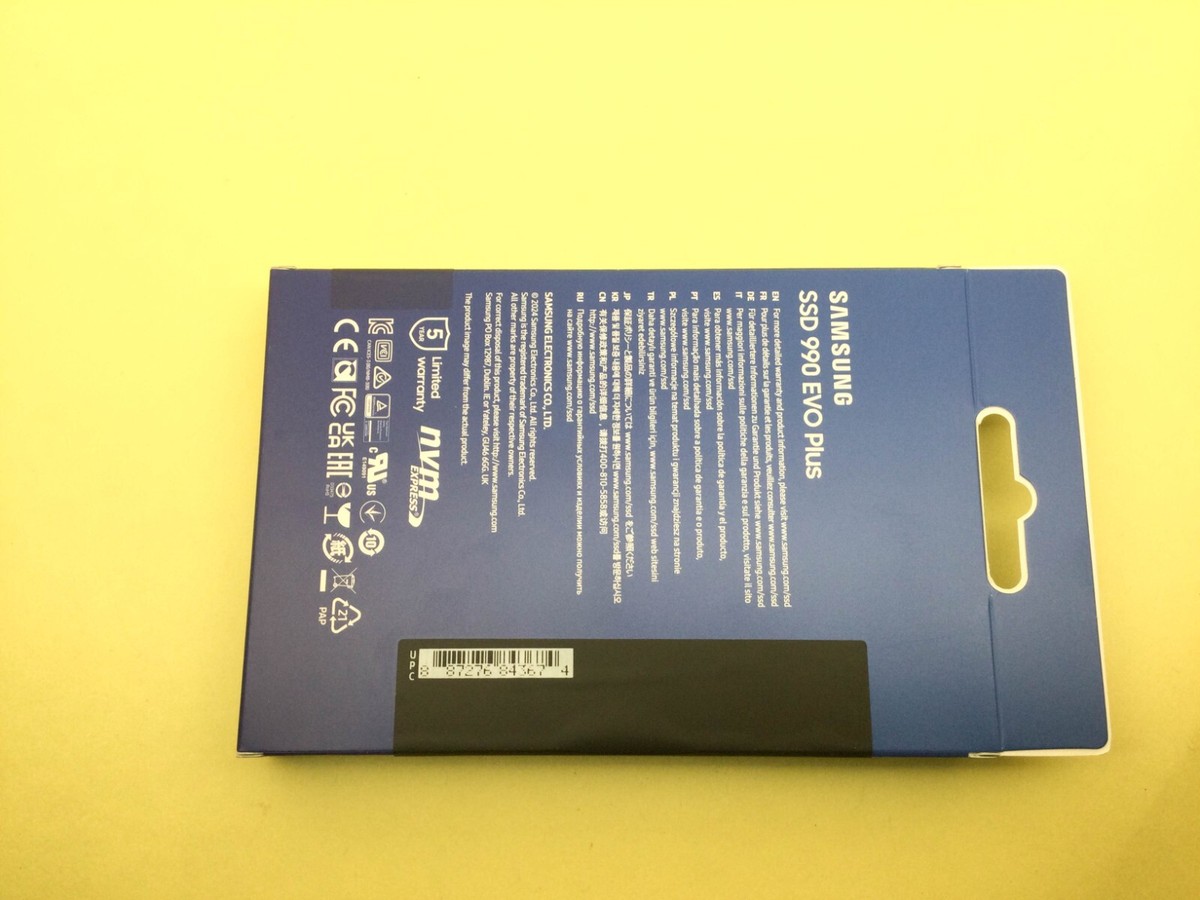新品未開封 Samsung 990 EVO Plus 2TB M.2 SSD Amazon.com: Samsung 990 EVO SSD 2TB, PCIe Gen 4x4, Gen 5x2 M