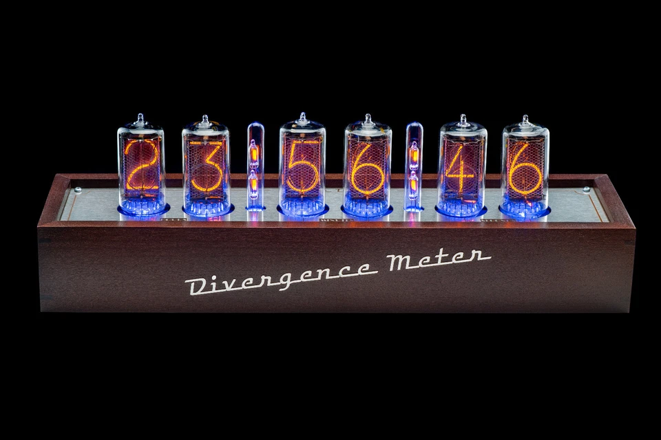 Z5660 NIXIE Tubes Clock Musical RGB Divergence Meter (as IN-18) FREE delivery 3D - Image 3 of 4