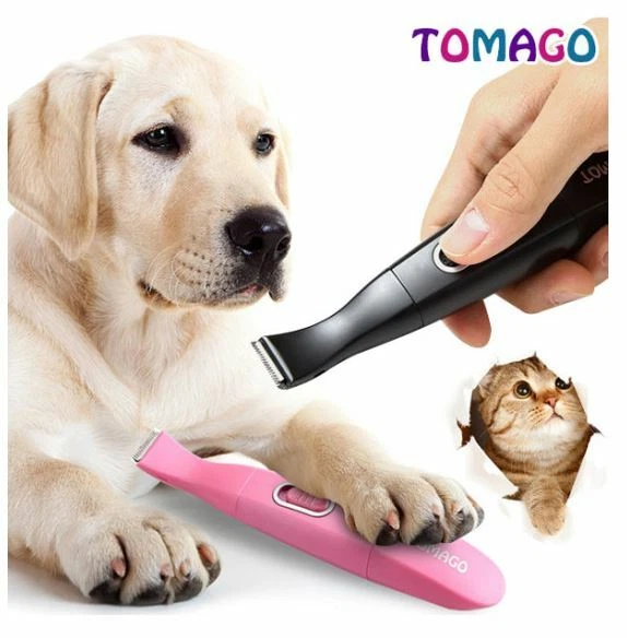 TOMAGO KLC-106P(Black) Mini Trimmer for Pet Electric Shaver Toes Paw