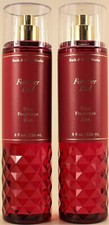 QTY 2 - Bath  Body Works FOREVER RED Fine Fragrance Body Mist Spray 8 Oz
