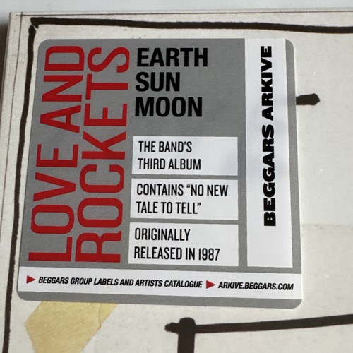 Love And Rockets - Earth, Sun, Moon 12” Vinyl, Album, LP, New & Sealed - Picture 3 of 4