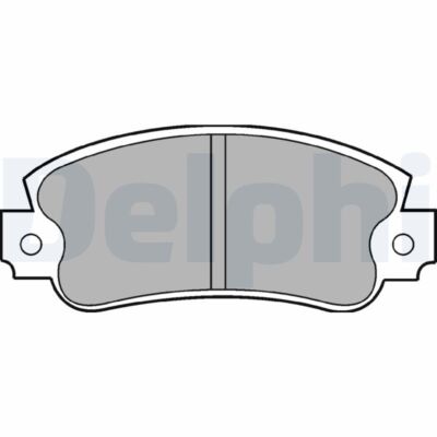 DELPHI LP353 Bremsbelagsatz, Scheibenbremse für ALFA ROMEO,AUTOBIANCHI,FIAT,LANC