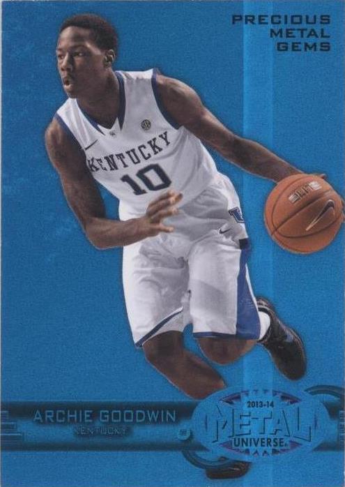 2013-14 Fleer Retro - Archie Goodwin #265 Fleer Metal Precious Metal ...