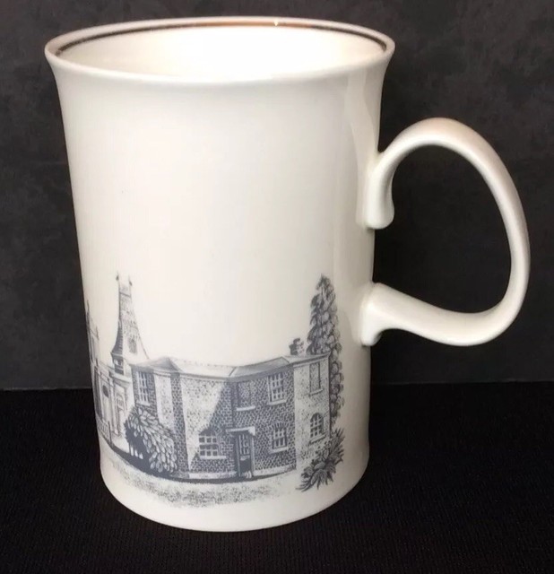Vintage Dunoon Dulwich Picture Gallery Mug Bone China England Special