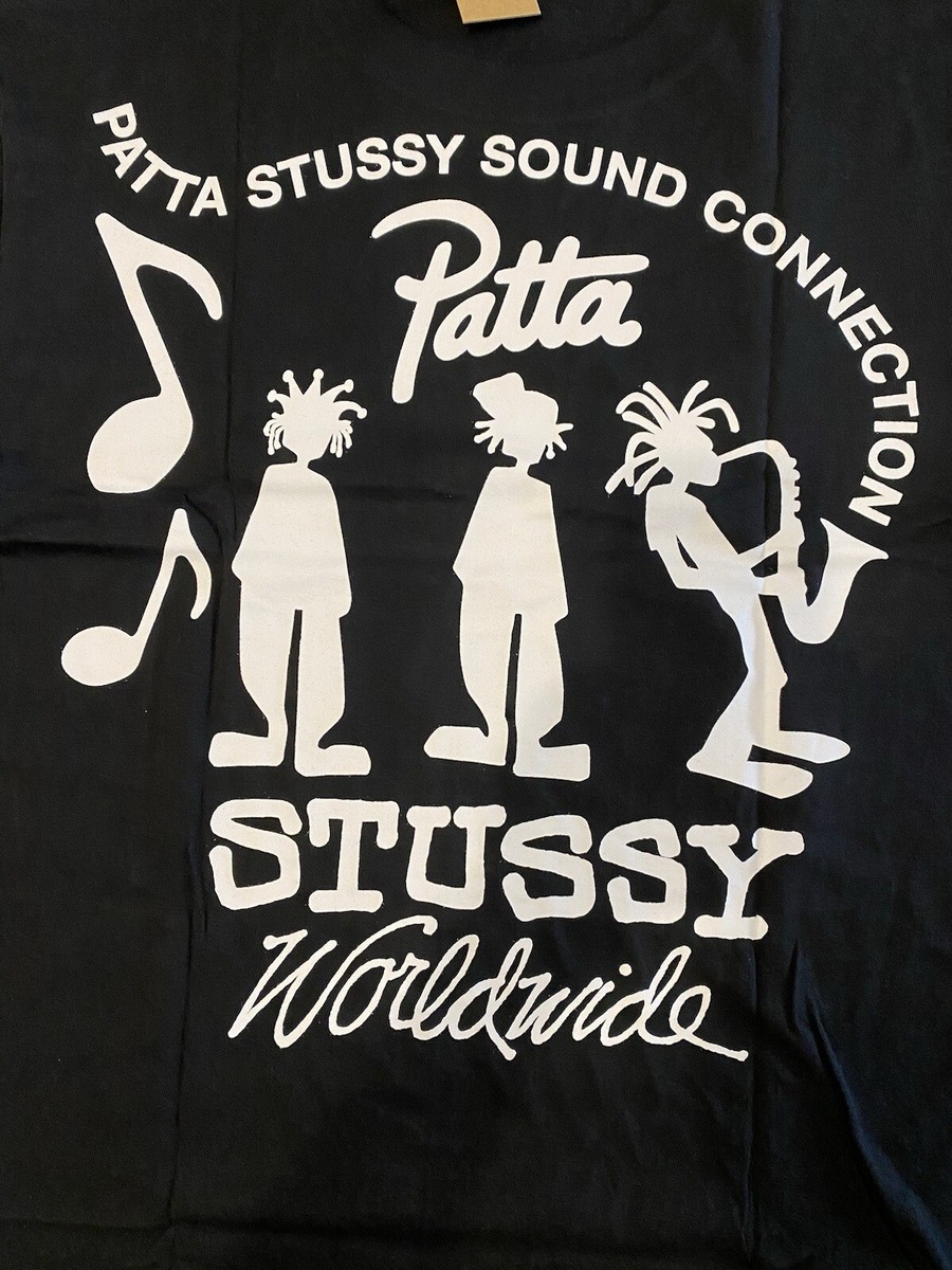 け*た様 Stussy x Patta Sound Connection Tee Stussy X Patta Sound Connection Tee White Size L | eBay