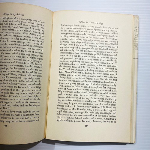 Libro de azafatas Wings On Suitcase Personal Adventures Airline 1958 Jerrard Tickell - Imagen 10 de 10