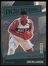 2019-20 Panini Status New Beginnings #30 Zion Williamson RC Rookie