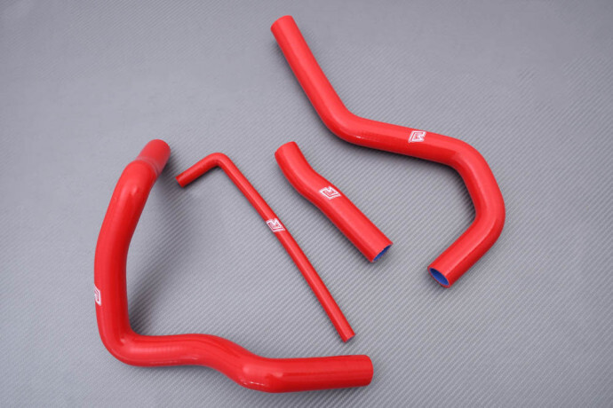 Kit durite radiateur eau rouge Suzuki GSXR 750 pour sorties piste WVB3