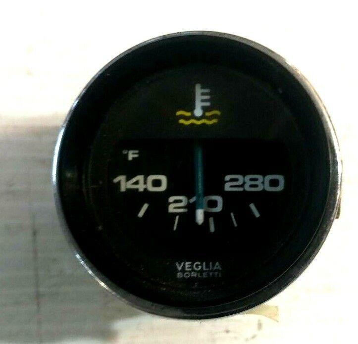 FERRARI 308 PARTS  GTS CENTER CONSOLE INSTRUMENTS OIL TEMP GAUGE 117121