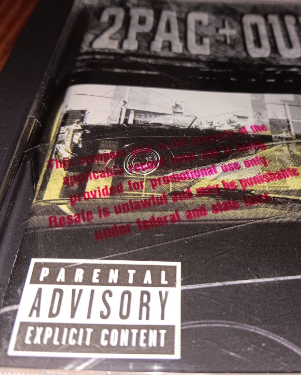 2PAC + Outlawz Still I Rise Super Rare U.S. PROMO CD w/ Hype 1999