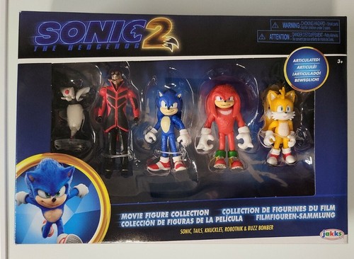 Sonic the Hedgehog Movie 2 Action Figure Pack of 5 Collection Toy Set NEW 2022