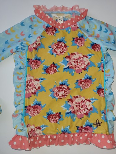 Matilda Jane Wind Surfer Long Sleeve Rash Guard size 4 - Picture 3 of 7