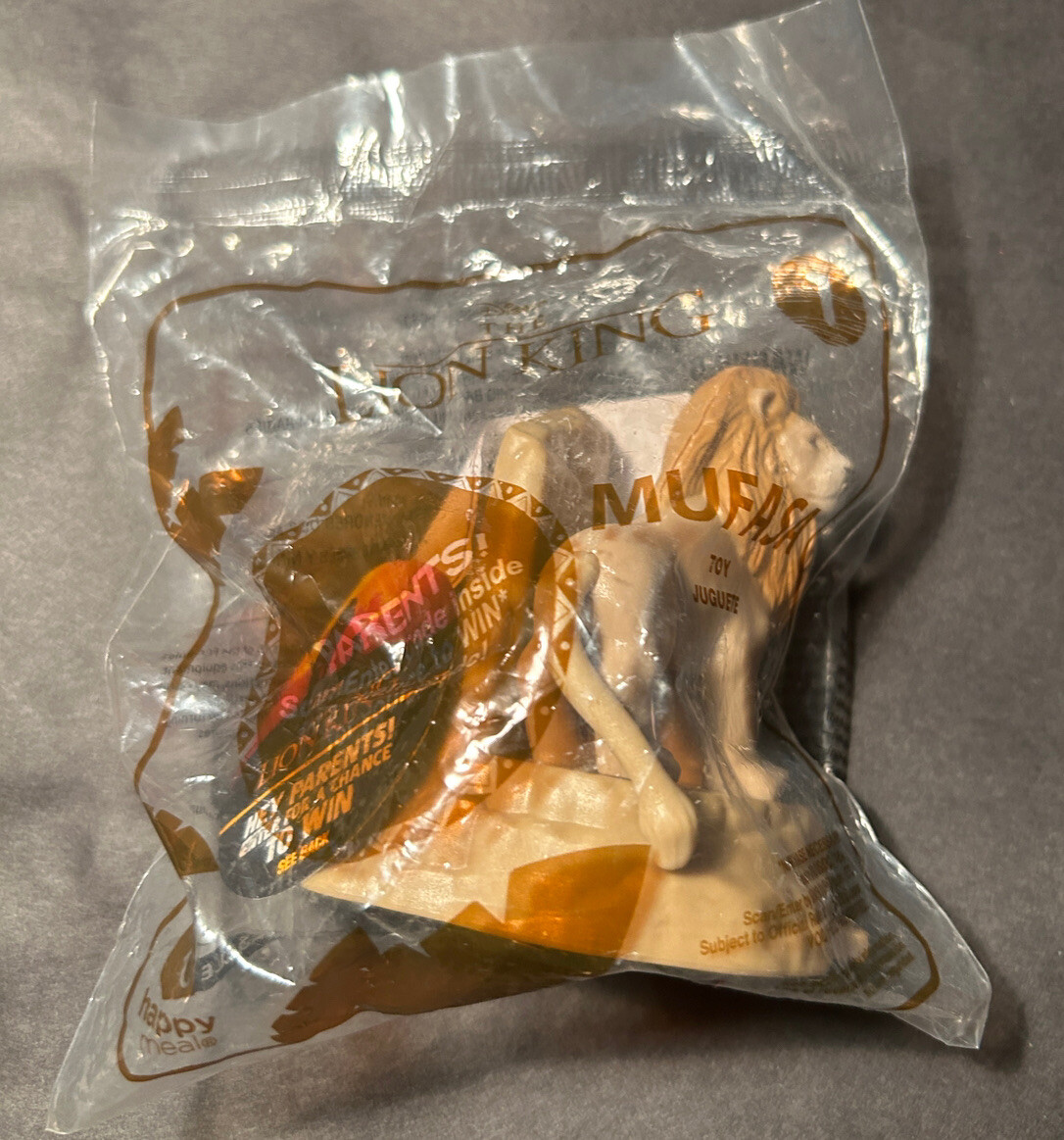 Mcdonalds happy meal toys lion king 2019 Mufasa #1 NEW