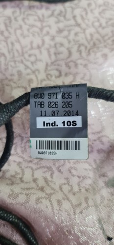 Audi A4 B9 Kabelbaum Tür Links Ambientebeleuchtung 2016.8W0971035H/8w0971036B - Bild 2 von 5