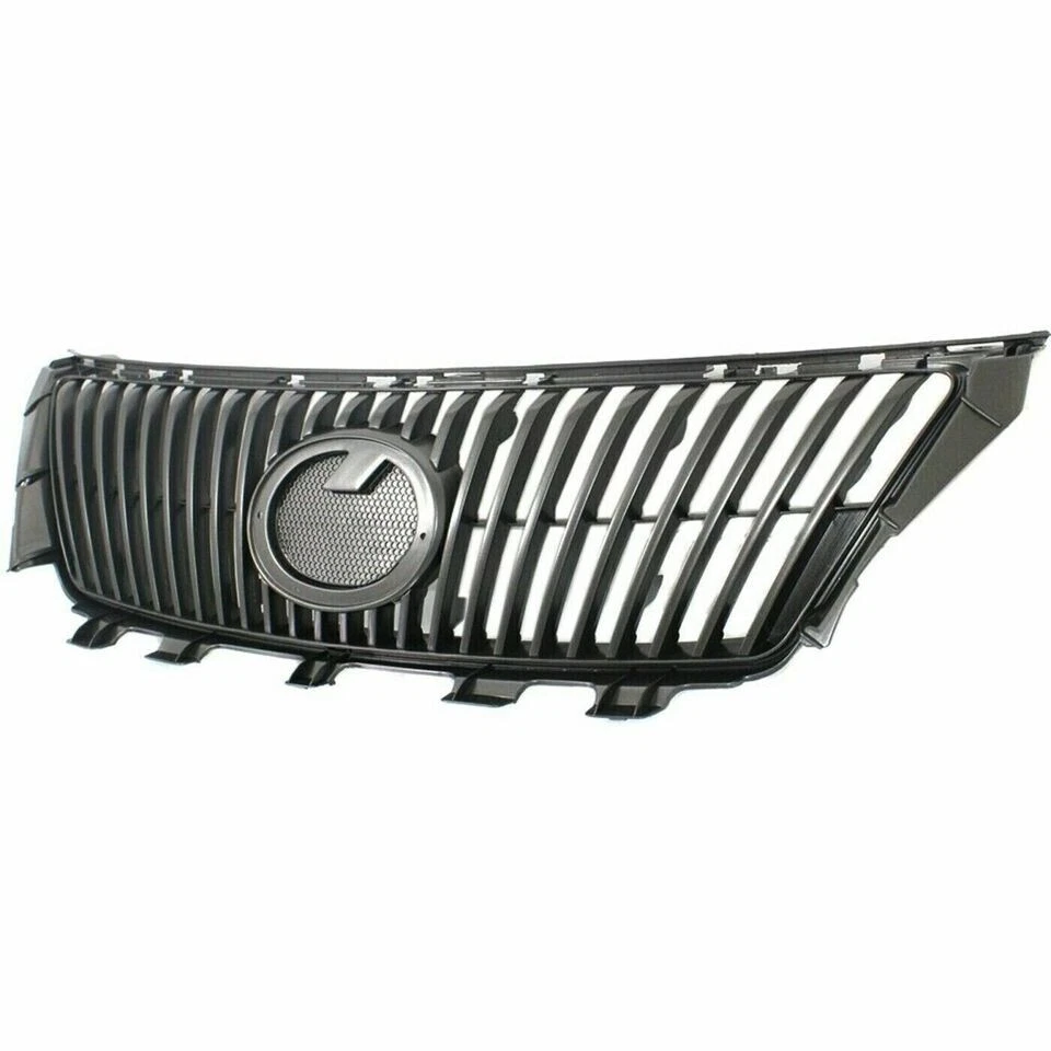 New Front Bumper Upper & Lower Grille Set 2pc Fits 2009-2010 Lexus IS250 IS350 Foto 2 de 4