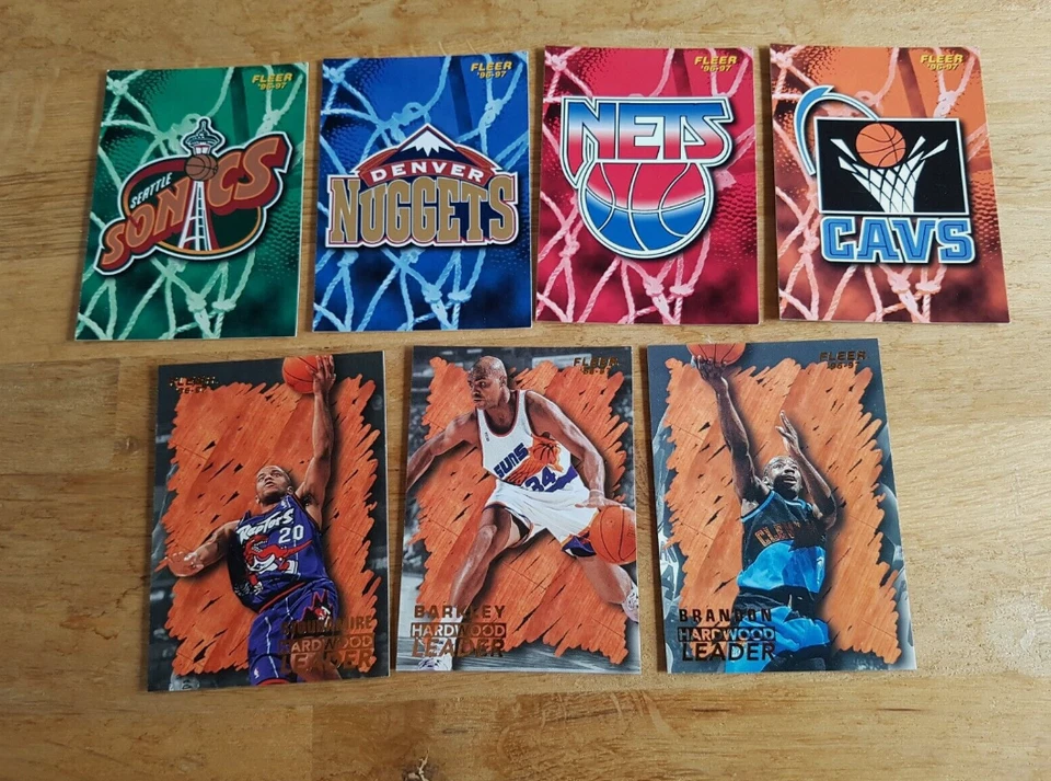 96-97 Fleer NBA Basketball Cards (1996) #1 to #180 - Choose from drop down list - Image 3 of 4