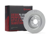 Kit Hintere Bremsscheiben Brembo Sport TY3 Ø 240 Mm Abarth 500 595 695