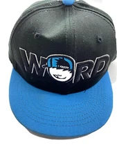 NEFF Hat Snap Back Multi-color Word Embroidered Flat Brim BMX Skate Punk Trucker