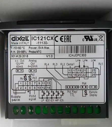 1pcs DIXELL thermostat IC121CX-11130