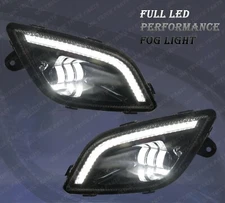 QSC Performance LED Fog Lights Lamps Pair for Freightliner Cascadia 2018+