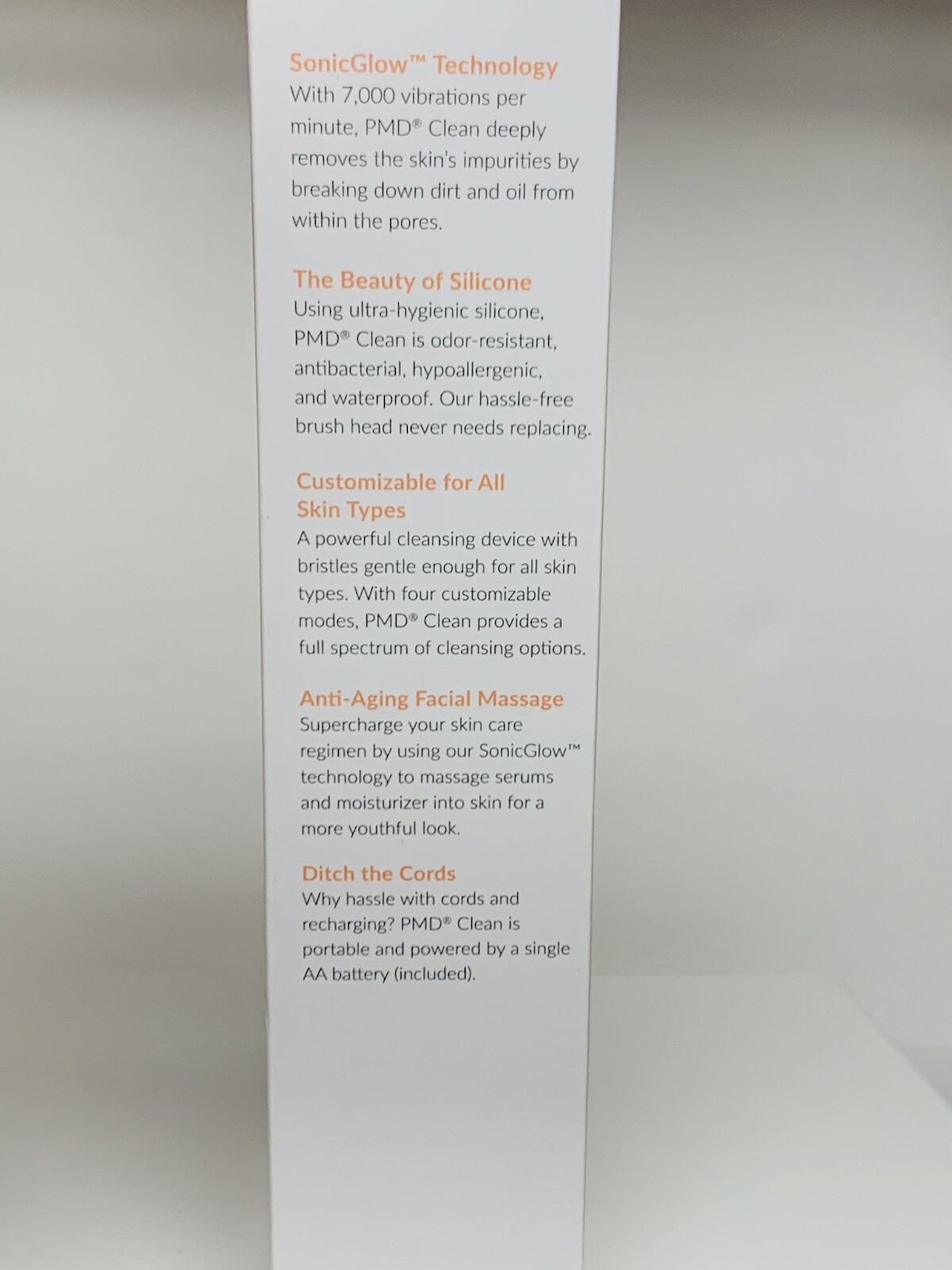 PMD Clean Smart Facial Cleansing Device ~ [4001-Teal] ~ New