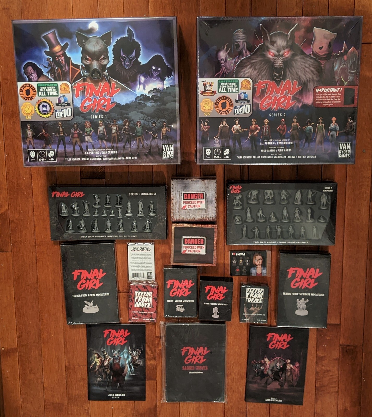 Final Girl Epic AllIn WAVE 1 + 2 Kickstarter Van Ryder Games NEW